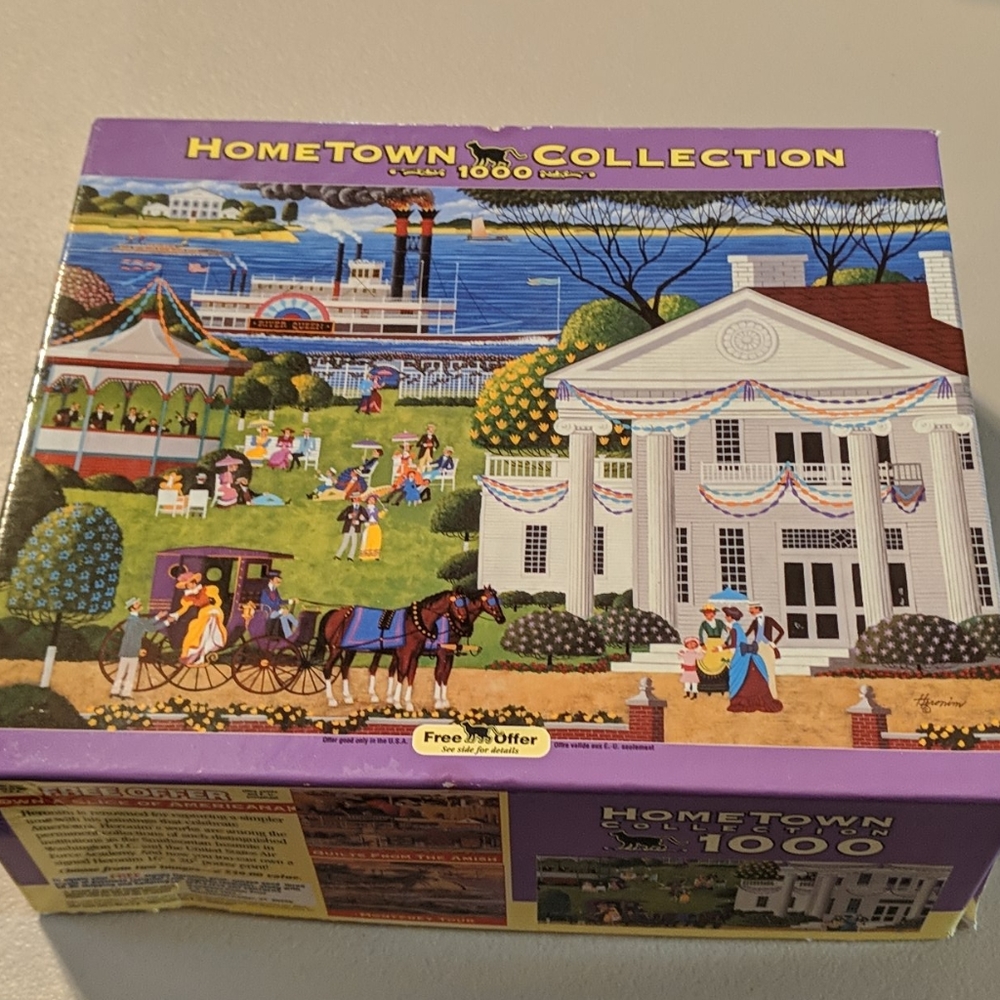 1000 piece Hometown collection puzzle